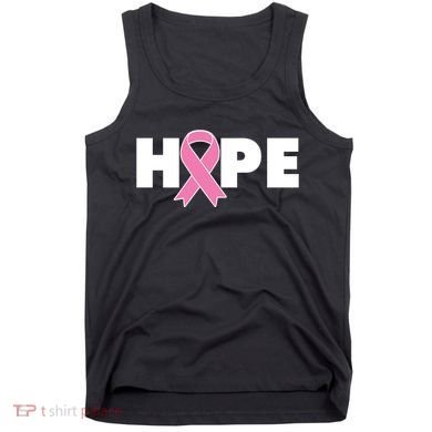 Hope Breast Cancer Awareness Ribbon Tank Top