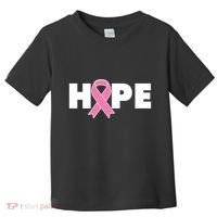 Hope Breast Cancer Awareness Ribbon Toddler T-Shirt thumb 0