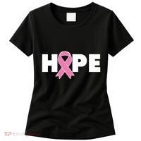 Hope Breast Cancer Awareness Ribbon Women's T-Shirt thumb 0