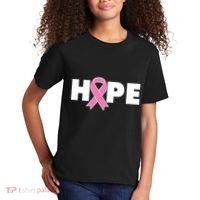 Hope Breast Cancer Awareness Ribbon Kids T-Shirt thumb 2