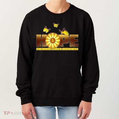 Hope Childhood Cancer Awareness Women's Sweatshirt