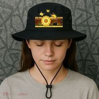 Hope Childhood Cancer Awareness Bucket Hat thumb 3