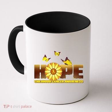 Hope Childhood Cancer Awareness Coffee Mug