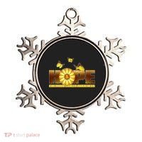 Hope Childhood Cancer Awareness Ornament thumb 0