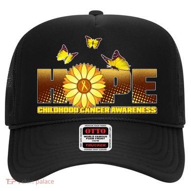 Hope Childhood Cancer Awareness Hat