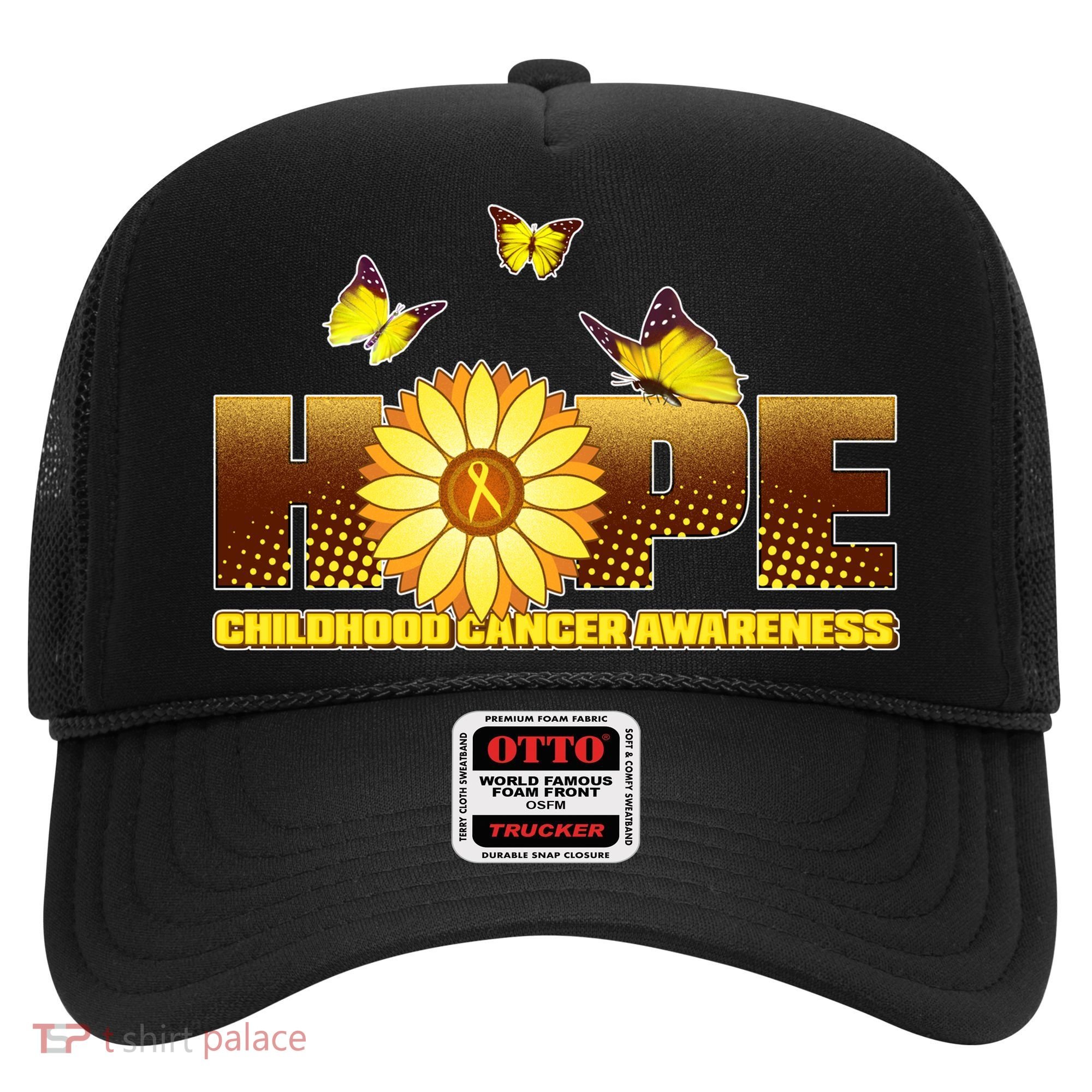 Hope Childhood Cancer Awareness Hat
