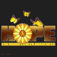 Hope Childhood Cancer Awareness Golf Towel thumb 3