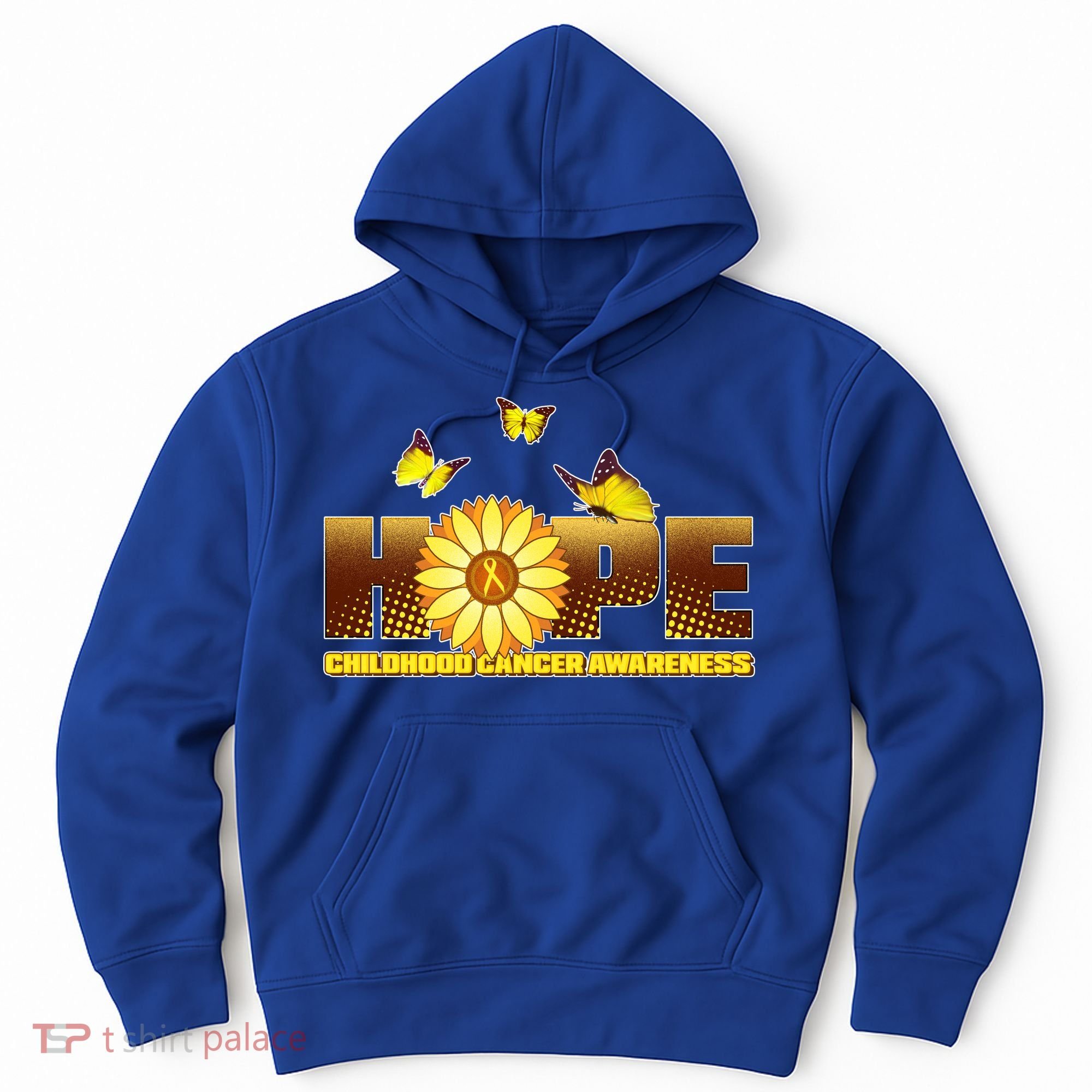 Hope Childhood Cancer Awareness Hoodie
