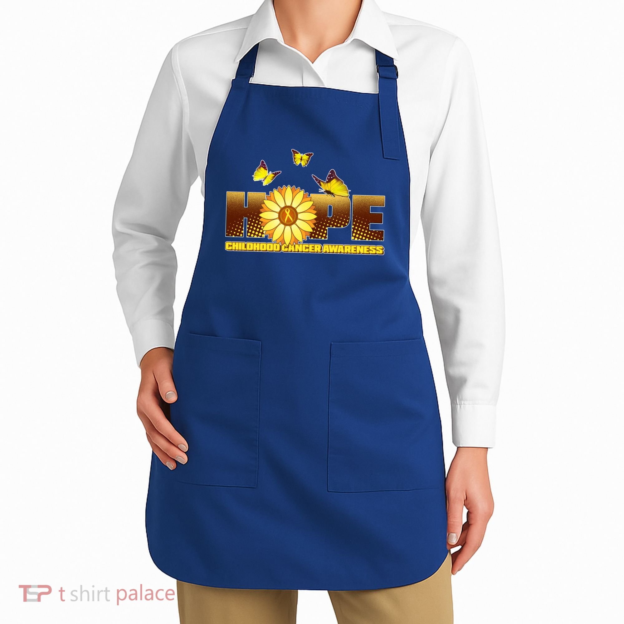 Hope Childhood Cancer Awareness Apron