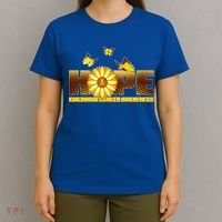 Hope Childhood Cancer Awareness T-Shirt thumb 4