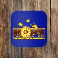 Hope Childhood Cancer Awareness Coaster thumb 0