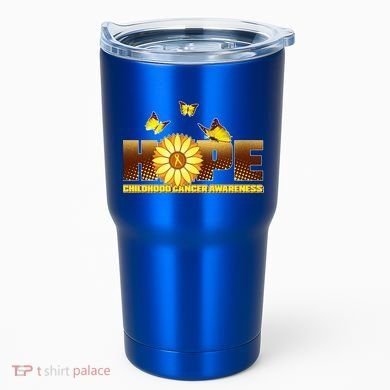 Hope Childhood Cancer Awareness Tumbler