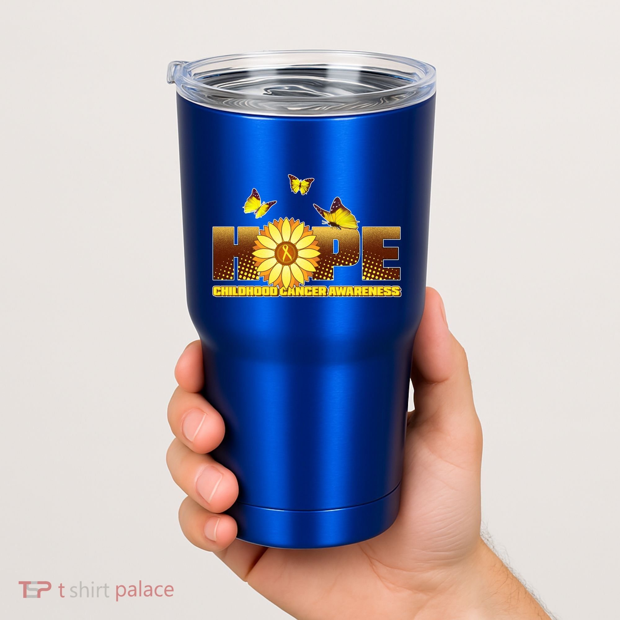 Hope Childhood Cancer Awareness Tumbler