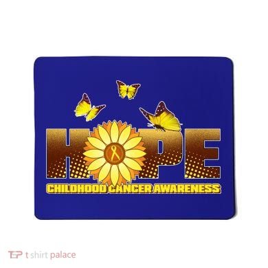 Hope Childhood Cancer Awareness Mousepad