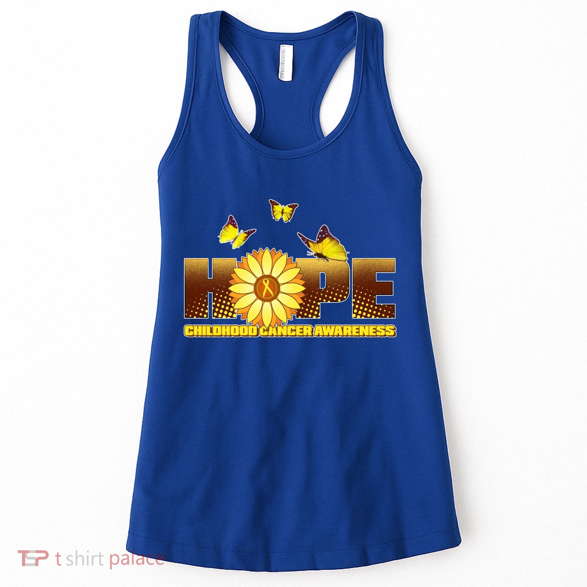 Hope Childhood Cancer Awareness Women's Tank Top