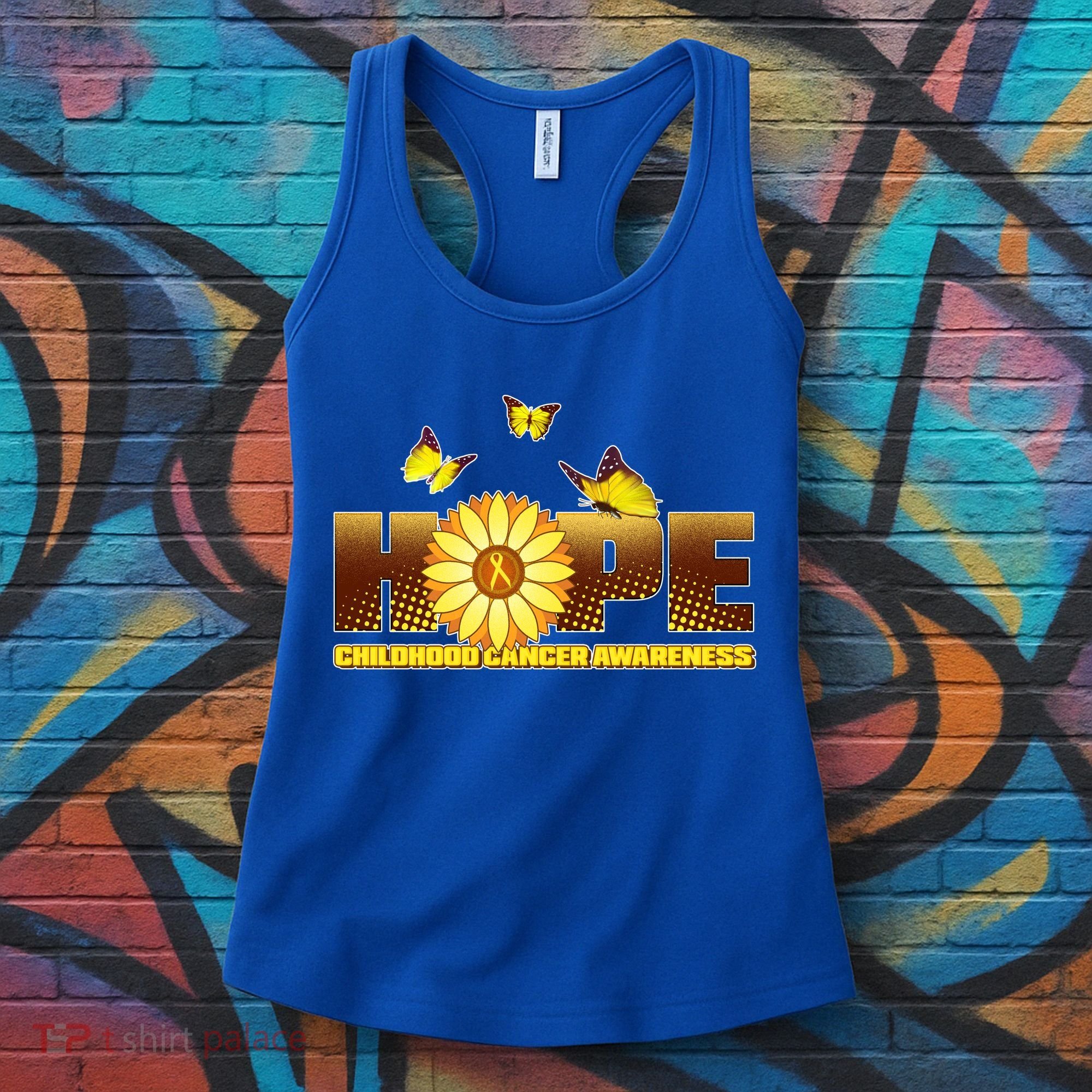 Hope Childhood Cancer Awareness Women's Tank Top
