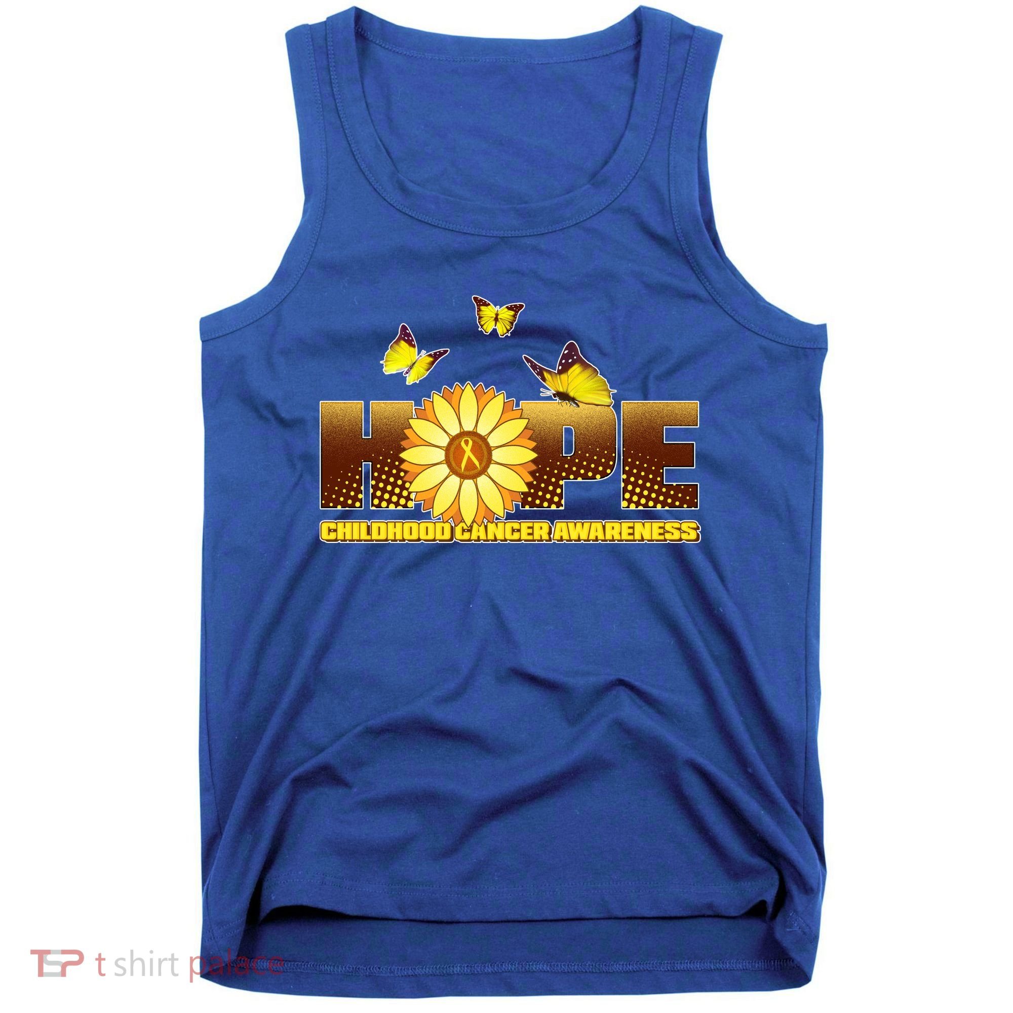 Hope Childhood Cancer Awareness Tank Top