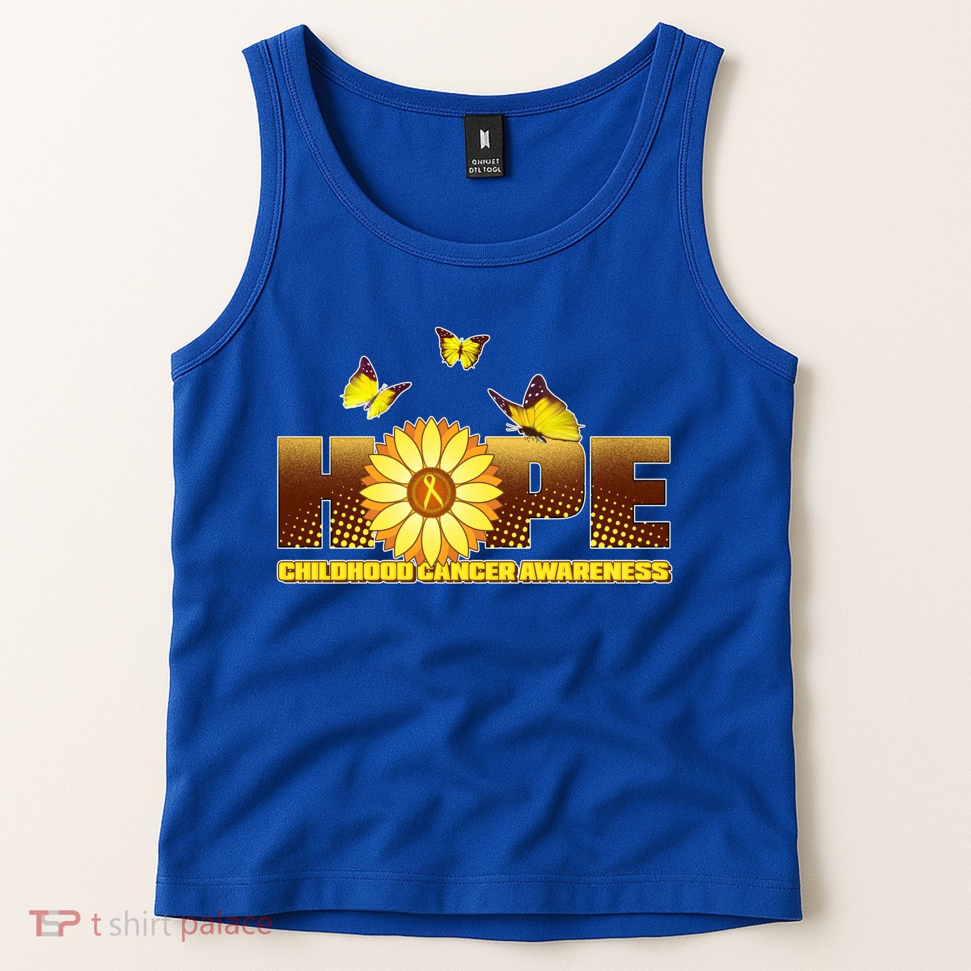 Hope Childhood Cancer Awareness Tank Top
