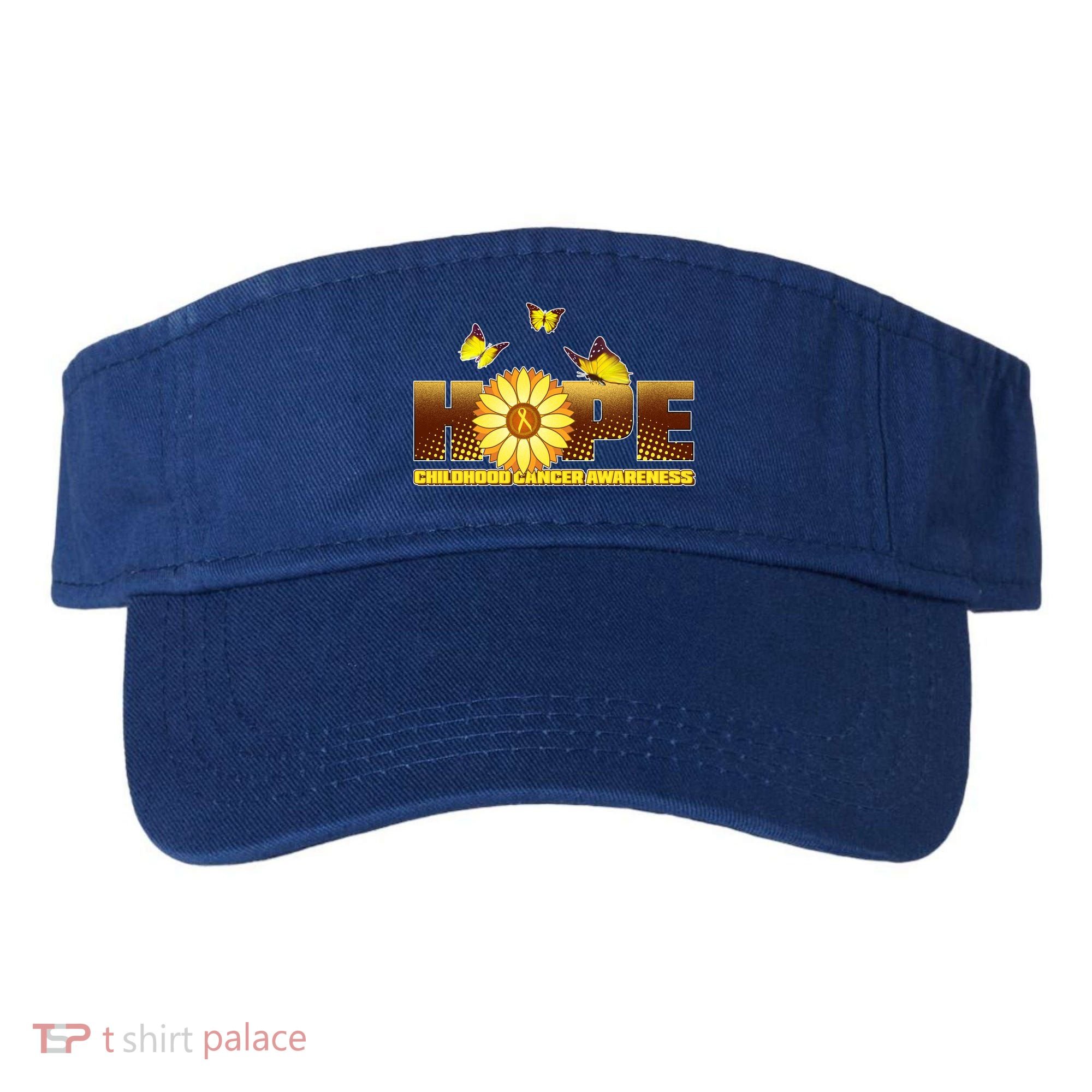 Hope Childhood Cancer Awareness Visor
