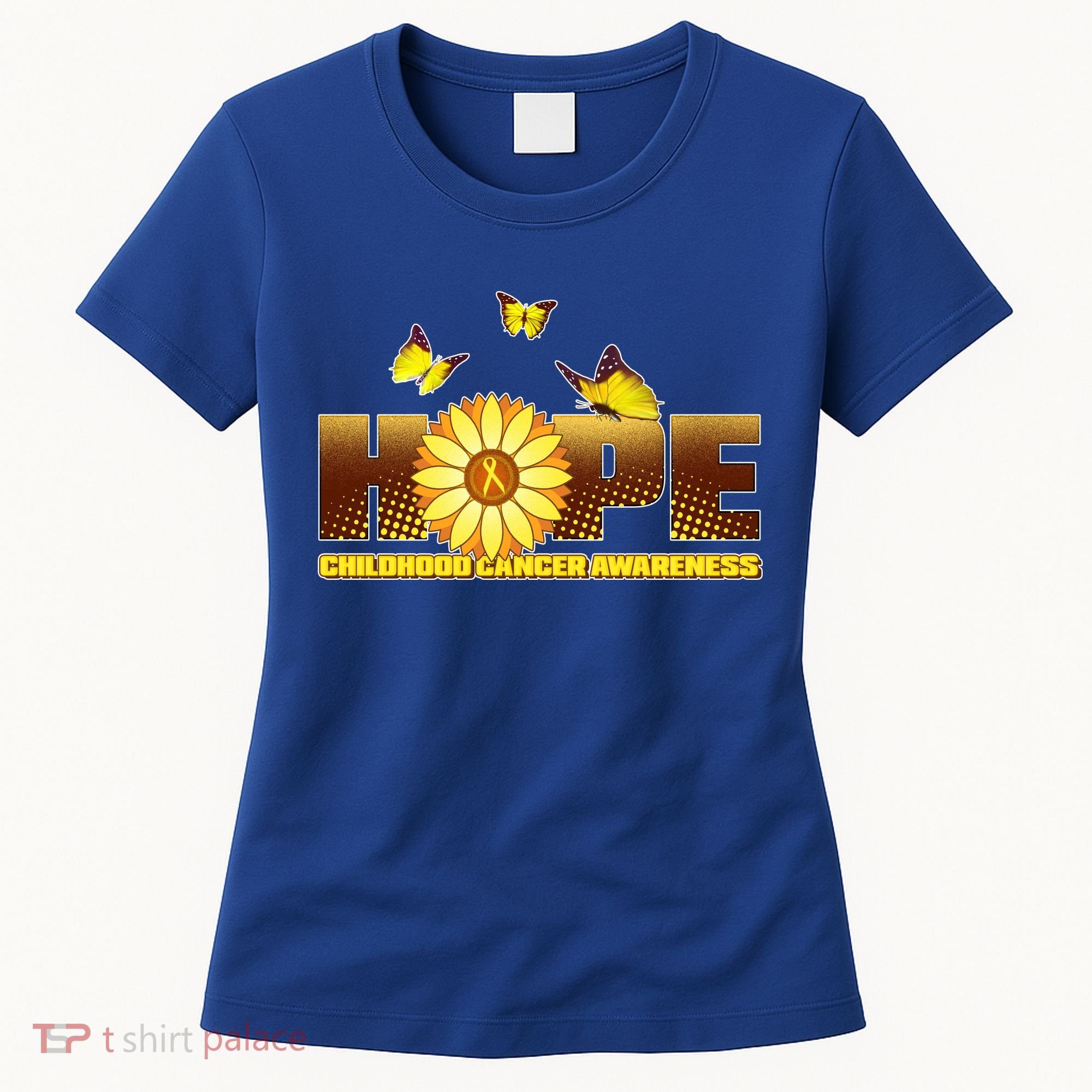 Hope Childhood Cancer Awareness Women's T-Shirt