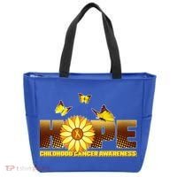 Hope Childhood Cancer Awareness Tote Bag thumb 0