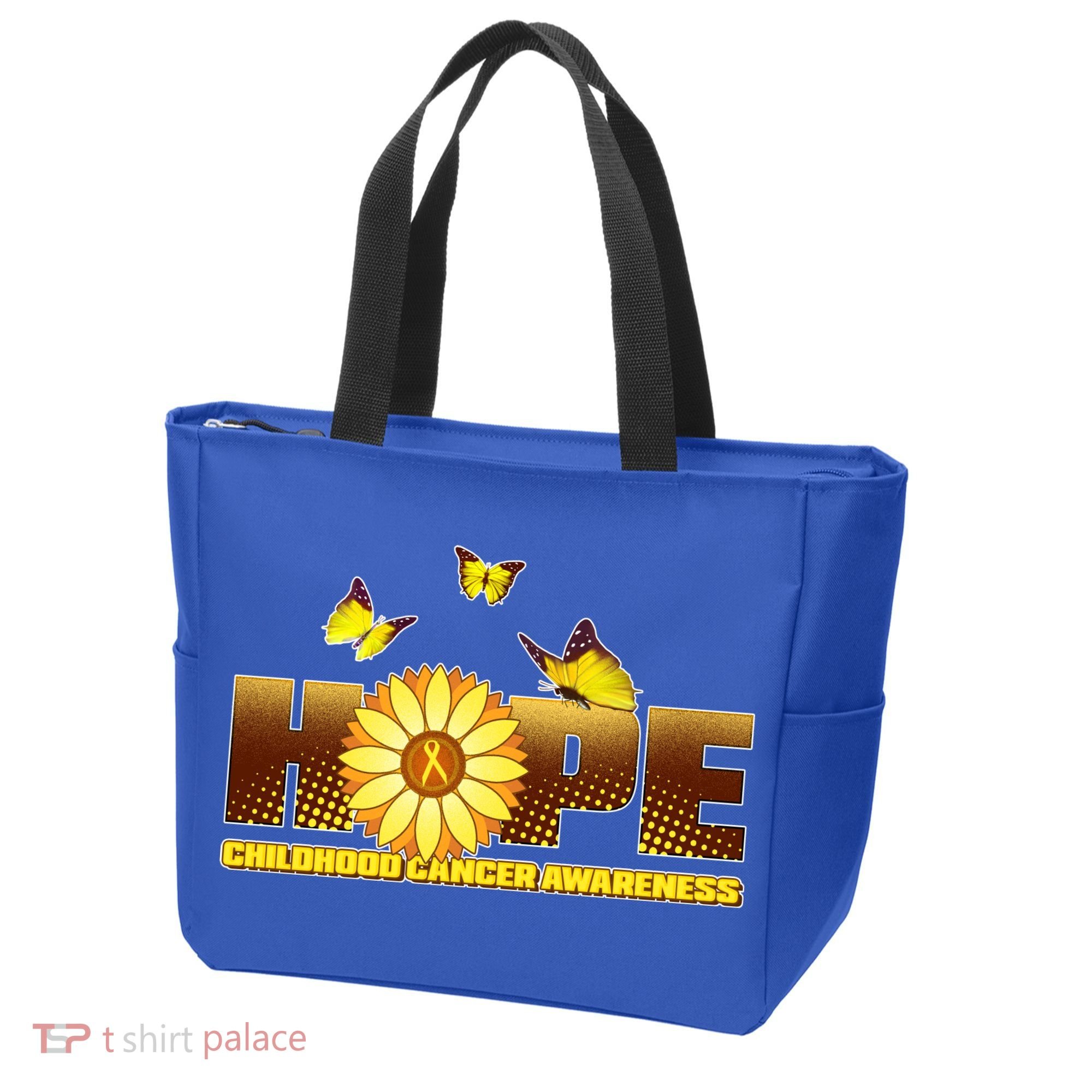 Hope Childhood Cancer Awareness Tote Bag