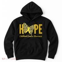 Hope Childhood Cancer Awareness Butterfly Hoodie thumb 0