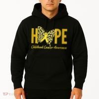 Hope Childhood Cancer Awareness Butterfly Hoodie thumb 2