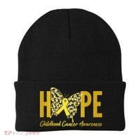 Hope Childhood Cancer Awareness Butterfly Beanie thumb 0