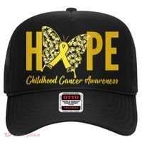 Hope Childhood Cancer Awareness Butterfly Hat thumb 0