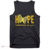 Hope Childhood Cancer Awareness Butterfly Tank Top thumb 0