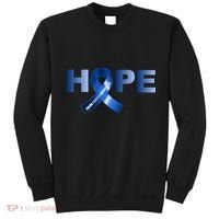 Hope Colon Cancer Awareness Fight Logo Sweatshirt thumb 0