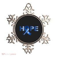 Hope Colon Cancer Awareness Fight Logo Ornament thumb 0
