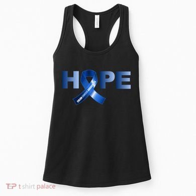 Hope Colon Cancer Awareness Fight Logo Women's Tank Top