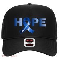 Hope Colon Cancer Awareness Fight Logo Hat thumb 0