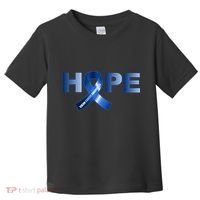Hope Colon Cancer Awareness Fight Logo Toddler T-Shirt thumb 0