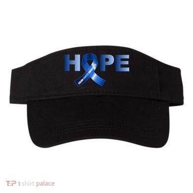 Hope Colon Cancer Awareness Fight Logo Visor