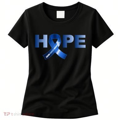 Hope Colon Cancer Awareness Fight Logo Women's T-Shirt