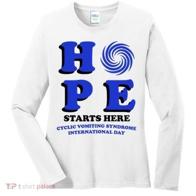 Hope Cyclic Vomiting Syndrome Women's Long Sleeve Shirt