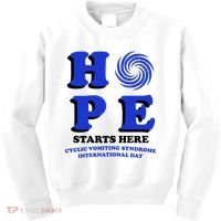 Hope Cyclic Vomiting Syndrome Kids Sweatshirt thumb 0