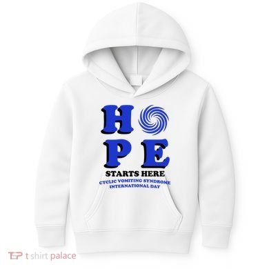 Hope Cyclic Vomiting Syndrome Kids Hoodie