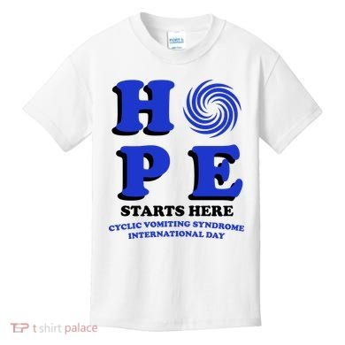 Hope Cyclic Vomiting Syndrome Kids T-Shirt