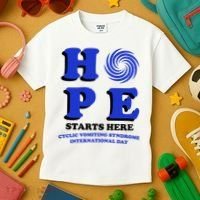 Hope Cyclic Vomiting Syndrome Kids T-Shirt thumb 3