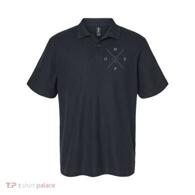 Hope Est. 33 AD Christian Polo