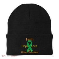 Hope Faith Love For A Kidney Transplant Beanie thumb 0