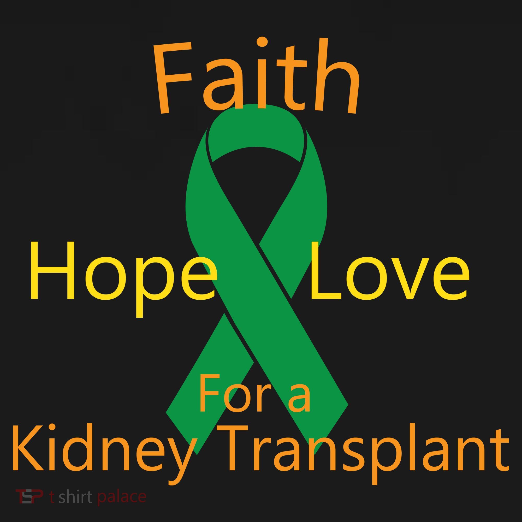 Hope Faith Love For A Kidney Transplant Women's Hoodie