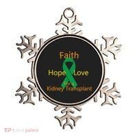 Hope Faith Love For A Kidney Transplant Ornament thumb 0