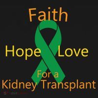 Hope Faith Love For A Kidney Transplant Visor thumb 3