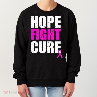 Hope Fight Cure Breast Cancer Women's Sweatshirt