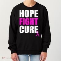 Hope Fight Cure Breast Cancer Women's Sweatshirt thumb 0